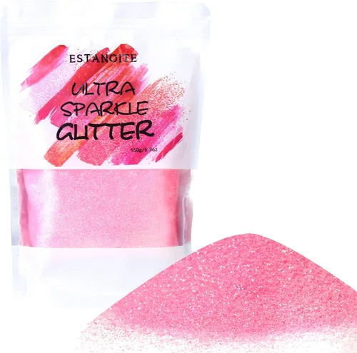 Vista 11 de Purpurina extrafina de 5.29 oz, polvo holográfico de purpurina ultrafina para resina, vasos, maquillaje, cara, ojos, cabello, cuerpo, manualidades