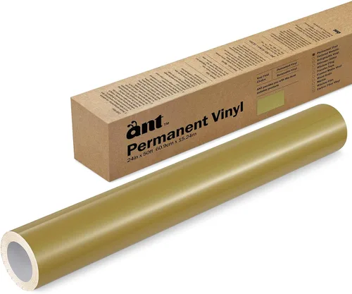Vista 39 de ANT Melocotón, rollo de vinilo permanente de 24" x 4,5 m, rollo de vinilo adhesivo, para proyecto DIY, calcomanía, pegatina, compatible con Cricut