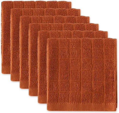Vista 16 de DII Basic Terry Collection - Juego de paños de cocina sólidos para ventana, 12 x 12, aguacate, 6