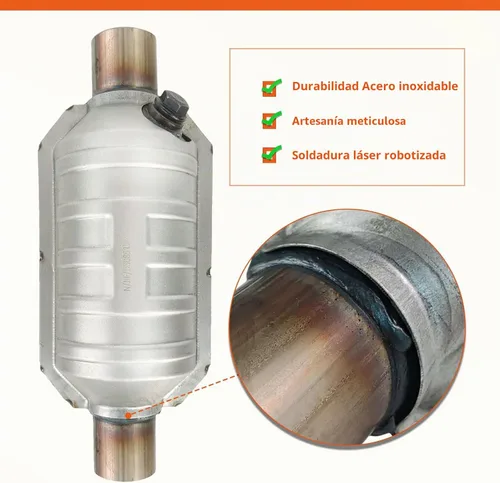 Vista 3 de Catalizador compatible con Cadillac SRX 2004-2007, Cadillac STS 2005-2007 3.6L V6 ambos lados