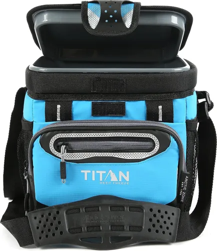 Vista 37 de Titan by Arctic Zone Deep Freeze Cooler - Zipperless Hardbody Cooler - Deep Freeze Insulation, HardBody Liner, and SmartShelf