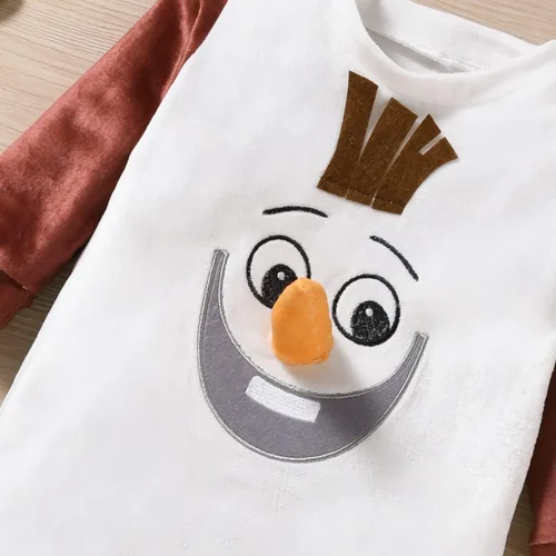 Vista 3 de HINTINA Traje de Navidad para bebé recién nacido overol con pies de Navidad con sombrero