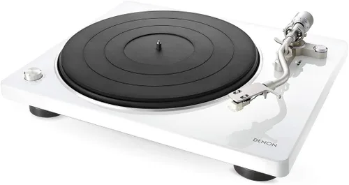 Vista 12 de Denon DP-29F Reproductor de discos completamente automático, tocadiscos analógico con ecualizador de phono RIAA incorporado, diseño único de brazo