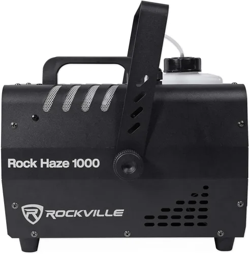 Vista 8 de (1) Rockville ROCKHAZE 1000 CFM DMX Hazer Machine a base de agua DJ/Club Haze+2 mandos a distancia con (1) Eliminador Mini Par UV LED DMX Par Can