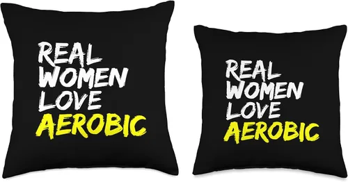 Vista 3 de Dynamic fitness training gym real women love aerobics Throw Pillow