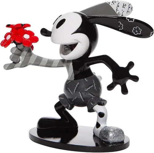 Vista 4 de Enesco Disney by Romero - Figura de Britto Oswald el conejo de la suerte, 7 pulgadas, multicolor