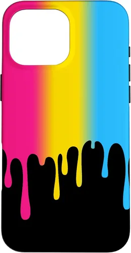 Vista 19 de Pan Pride LGBT+ Colorful Dripping Rainbow Pansexual Case for iPhone 17