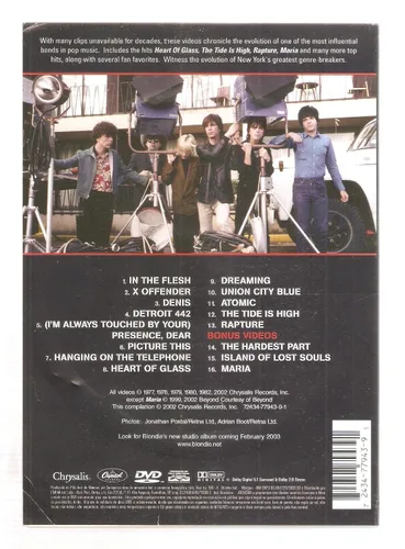 Vista 2 de Blondie - Greatest Video Hits DVD