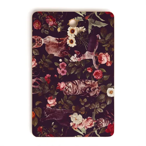 Vista 21 de Society6 Tabla de Cortar de Bambú - Decoración de Cocina de Burcu Korkmazyurek - Tablas de Cortar Únicas para Cocina, 29.2 cm x 29.2 cm x 1.3 cm