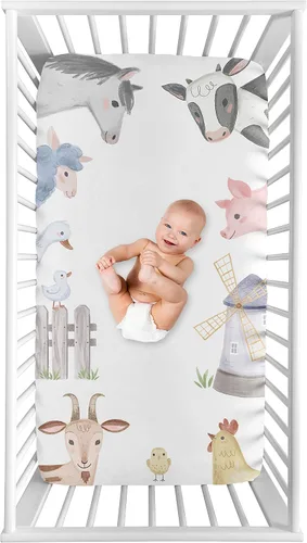 Vista 14 de Sweet Jojo Designs Sábanas bajeras para cuna (vaquero bohemio occidental) para niños, guardería infantil, habitación de niños pequeños, tamaño azul