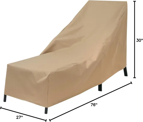 Vista 7 de Modern Leisure Basics - Funda para silla tumbona de patio, tela resistente a la intemperie, protección de muebles perfecta para patio, terraza