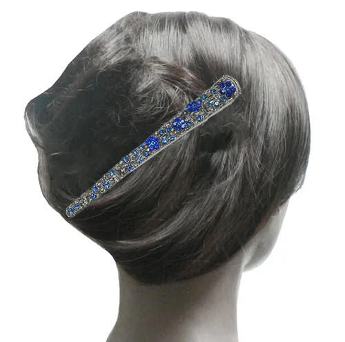 Vista 4 de NM110-2-6d1 - Juego de 6 pinzas de metal resistentes para el cabello para mujeres y niñas