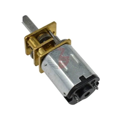 Vista 3 de GA12 N20 DC Gear Motor 6V 100RPM Lineal Motor Miniatura Eléctrico para Aparatos Electrodomésticos Ventilador Coche Hobby Toy RC Car