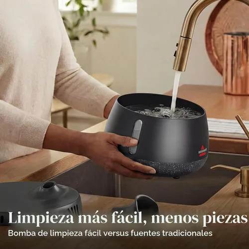 Vista 4 de BISSELL HydrateWell - Fuente de agua para gatos, 91 onzas, 4408