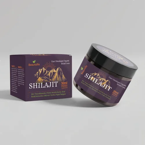 Vista 9 de Shilajit - Resina Shilajit pura orgánica del Himalaya: Shilajit puro de grado dorado para hombres y mujeres, Shilajit natural puro con más de 85