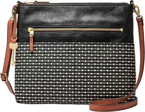 Vista 6 de Fossil - Fiona cartera cruzada pequeña para mujer, bolsa de mano