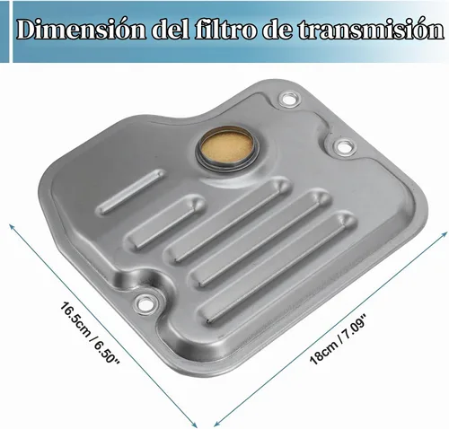 Vista 5 de uxcell 3533008010 1 Set filtro de transmisión cárter aceite para Toyota