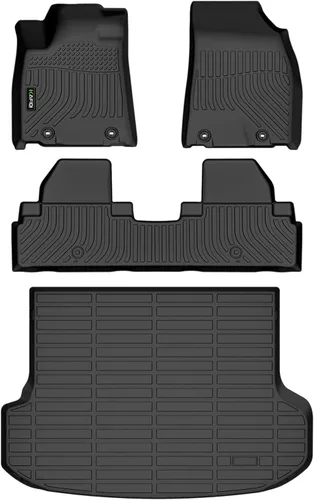 Vista 64 de Alfombrilla de maletero para todo tipo de clima para Mazda CX-30 2020-2025 2026, accesorios de maletero de auto de ajuste personalizado - Negro
