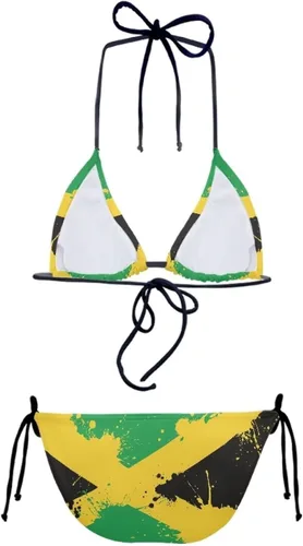 Vista 2 de ZPINXIGN Lindos conjuntos de bikini para mujer, traje de baño push up, 2 piezas, parte superior triangular