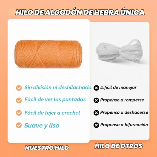 Vista 7 de MOREJMTT Kit de ganchillo para adultos principiantes, aprender a tejer, incluye hilo suave fácil de tejer, tutorial en video paso a paso, gancho