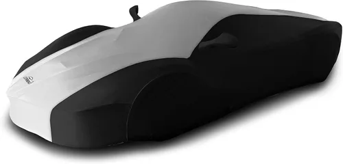 Vista 8 de Coverking Funda de coche personalizada para modelos Lamborghini Gallardo seleccionados - Satin Stretch (negro)
