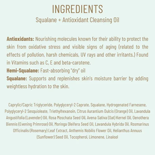 Vista 7 de BIOSSANCE Squalane + aceite limpiador antioxidante