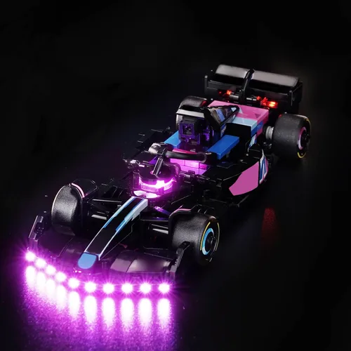 Vista 15 de Kit de luces LocoLee Compatible con Lego 77251 McLaren F1 Team MCL38 Coche de Carrera - Solo Luz Sin Modelo, Accesorios de Iluminación LED