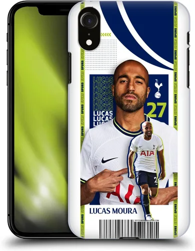 Vista 10 de Head Case Designs Officially Licensed Tottenham Hotspur F.C. Cristian Romero 2022/23 First Team Hard Back Case Compatible with Apple iPhone XR