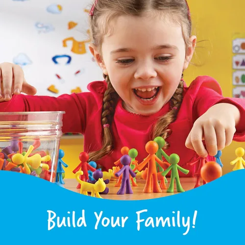 Vista 2 de Contadores familiares de "All About Me" de Learning Resources.