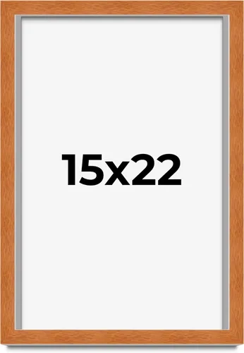 Vista 122 de Marco de 3 x 3 pulgadas de madera maciza de nuez y miel marrón con plexiglás acrílico UV, respaldo de tablero de espuma y accesorios para colgar