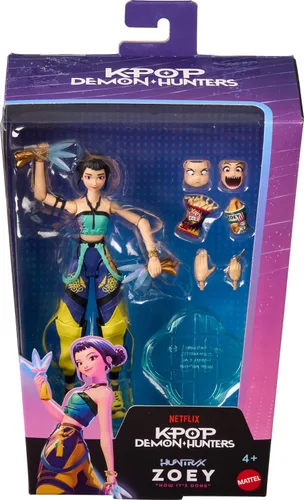 Vista 6 de Mattel Kpop Demon Hunters HUNTR/X Zoey Figura de acción