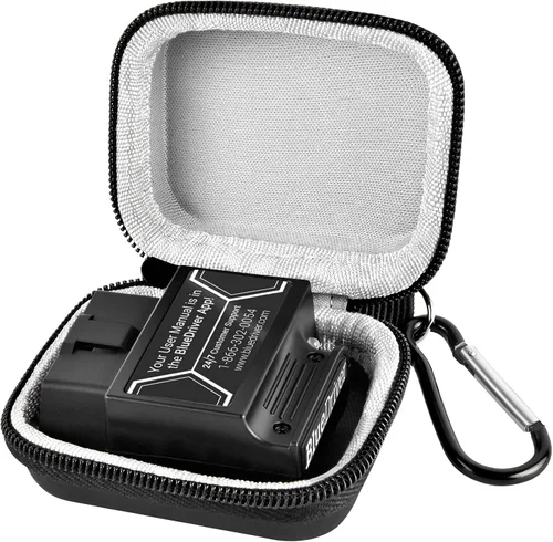Vista 9 de Funda de transporte mini para coche y auto compatible con BlueDriver Bluetooth Pro OBDII OBD2 Herramienta de escaneo para monitor de iPhone