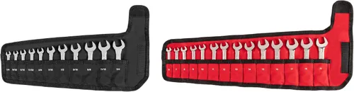 Vista 12 de TEKTON Juego de llaves combinadas Stubby con soporte, 11 piezas (1/4-3/4 pulgadas) WCB92401