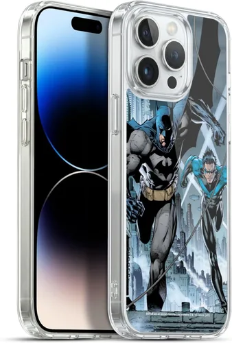Vista 95 de Head Case Designs Funda de gel Hush con licencia oficial de Batman DC Comics #608 (protección de grado militar) compatible con Apple iPhone 7