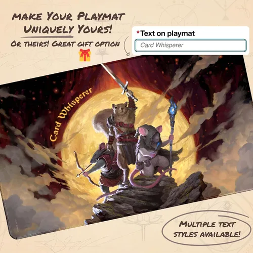 Vista 9 de Quest (cosido) – Tapete MTG de Clint Cearley – Compatible con Magic The Gathering Playmat – Play MTG, YuGiOh, TCG – Diseños artísticos y accesorios