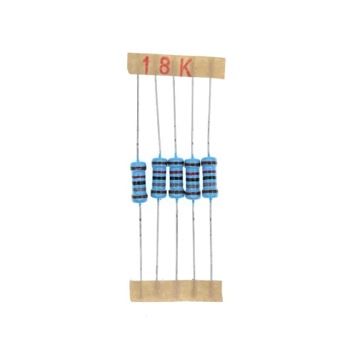Vista 21 de 100PCS 1 vatios 1W 0R1 0.1 ohmios 1% resistencia de película metálica