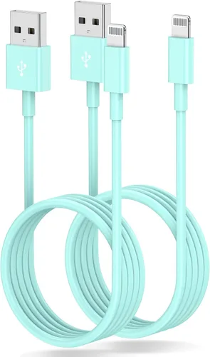 Vista 12 de Paquete de 4 cargadores de iPhone de 3 pies con certificación MFi de Apple, cable Lightning a USB de 3 pies, cable de carga rápida Apple de 3 pies