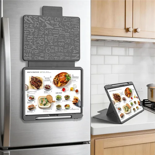 Vista 12 de BLOSOMEET Funda para iPad Air de 11 pulgadas M3 2025 y M2 2024 con protector de pantalla de vidrio templado y soporte para lápiz, funda para iPad