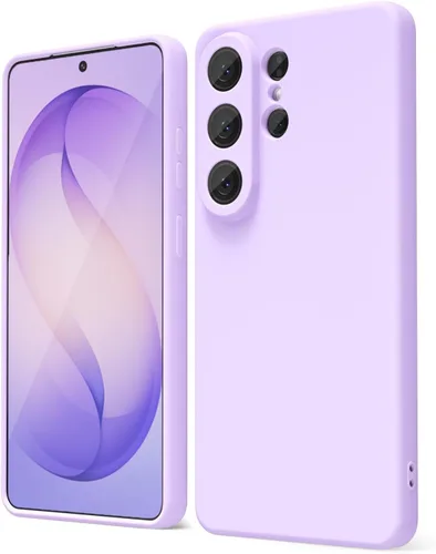 Vista 211 de oakxco Funda para teléfono Samsung Galaxy S8 de silicona líquida, delgada y fina de gel de goma suave TPU cubierta protectora simple llana
