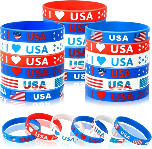 Vista 14 de JUNEBRUSHS 42 piezas de accesorios de concientización sobre el cáncer de mama, pulseras de silicona Esperanza Fe Fuerza Coraje, pulseras accesorios