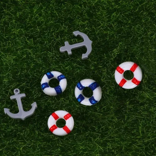 Vista 7 de 5 piezas mini figurita marina mini barco de pesca miniatura musgo micro paisaje barco adornos náutico paisaje decoración para bricolaje manualidades