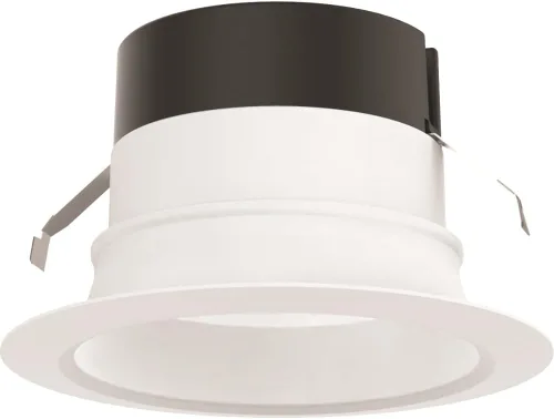 Vista 13 de Juno 4BEMW SWW5 90CRI CP6 M2 E-Series LED empotrable, moldura deflectora, 4 pulgadas, color blanco (paquete de 12)
