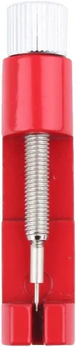 Vista 6 de Fydun Metal Watch Band Bracelet Link Pin Rver Rep Tool Kit for Families (Red)
