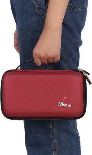 Vista 8 de Mchoi Funda rígida portátil compatible con cortapelos inalámbrica Oster Professional, Classic 76, solo funda