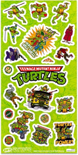Vista 5 de Teenage Mutant Ninja Turtles Mochila y lonchera para niños, paquete con mochila TMNT de 16 pulgadas para la escuela, bolsa de almuerzo, calcomanías