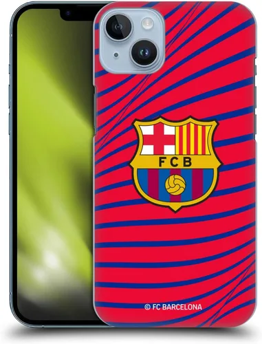 Vista 12 de Head Case Designs Funda rígida con licencia oficial del FC Barcelona Barca Crest Graphics compatible con Apple iPhone 14 Plus