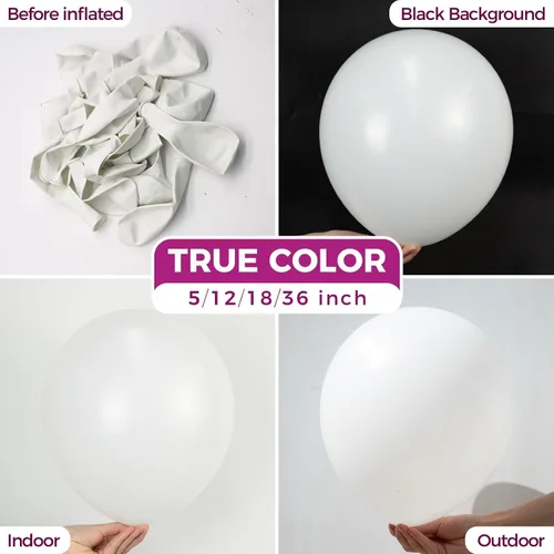 Vista 73 de Bezente Globos Naranjas de Látex para Fiestas - Paquete de 150 Globos de Helio Naranjas Mate Pequeños de 5 Pulgadas para Decoraciones de Fiestas