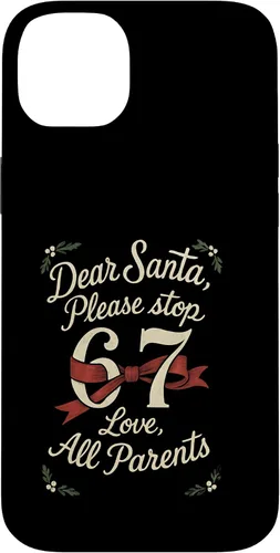 Vista 15 de Dear Santa 67 Funny Christmas Six Seven 6-7 Parents Case for iPhone XR