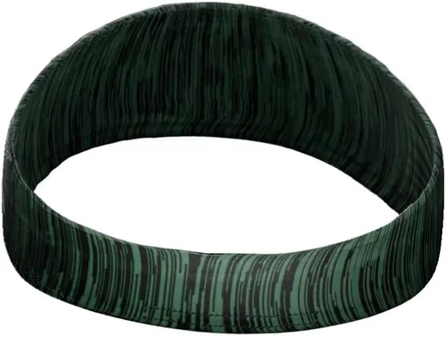 Vista 3 de Diadema unisexbanda para el sudor, ideal para deportes, fitness, entrenamiento, yoga. Diseño cónico. Reversible.