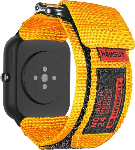 Vista 11 de Correas de reloj compatibles con Amazfit, correa deportiva de nailon resistente con diseño de bucle tejido para Amazfit GTS 4/4 Mini/3/2/2e/2 mini